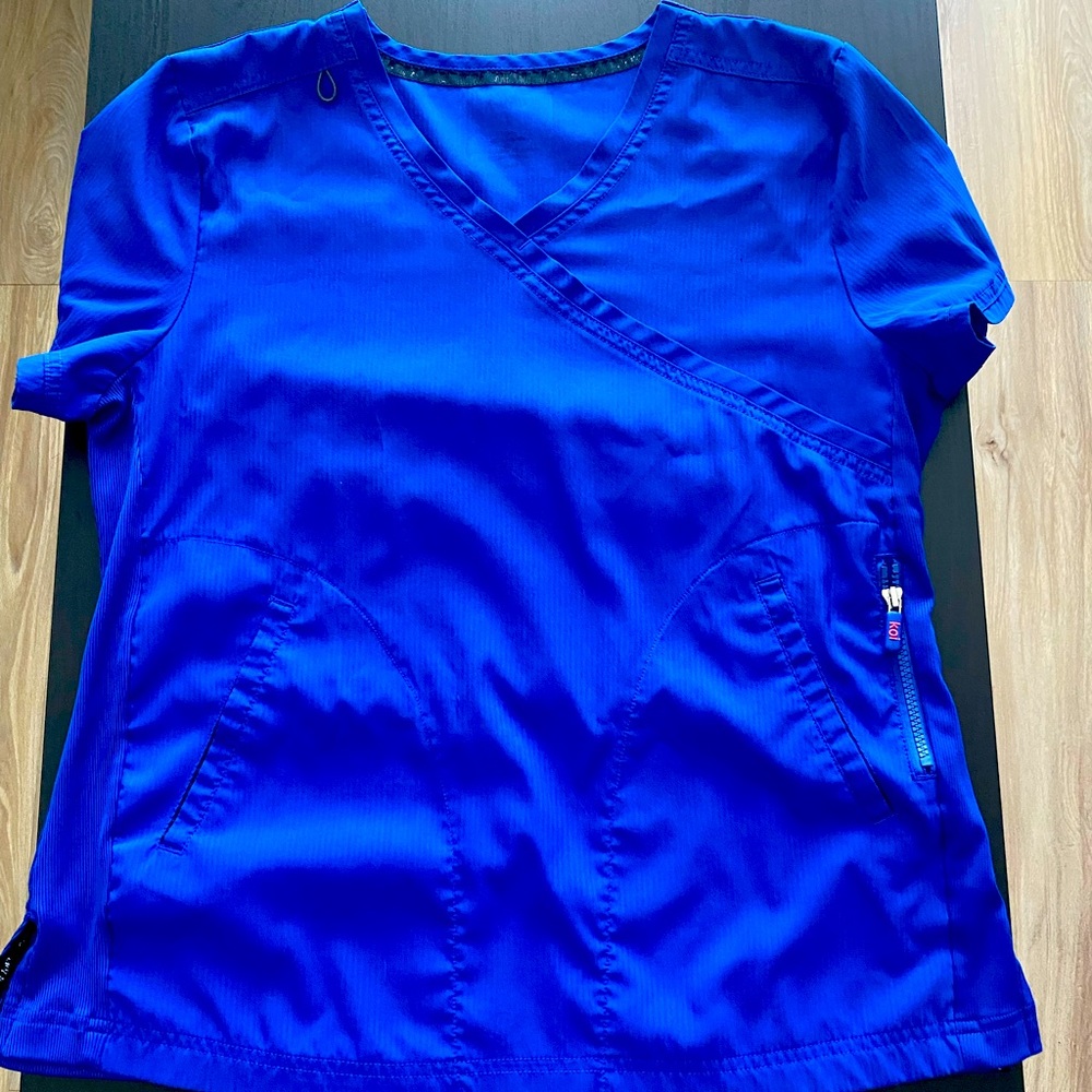 Koi Lite Scrub Set Large Pants and Top Royal Blue